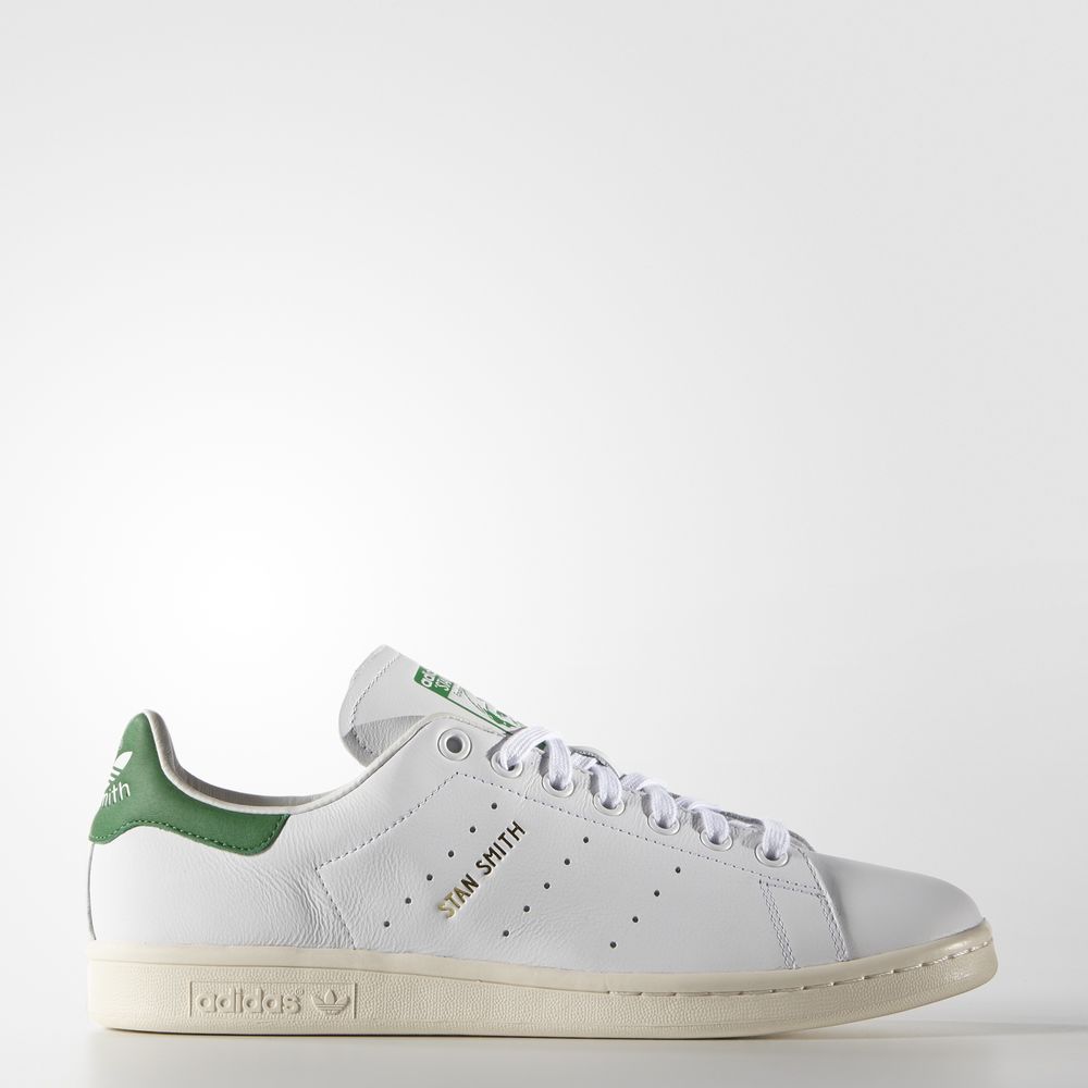 Adidas Stan Smith - Originals ανδρικα - Ασπρα/Πρασινο,Μέγεθος: EU 36 – 54 2/3 (514PGAZK)